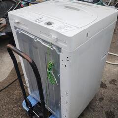 SHARP シャープ 4.5kg全自動洗濯機 ES-G4E7-KW 2019年製の画像