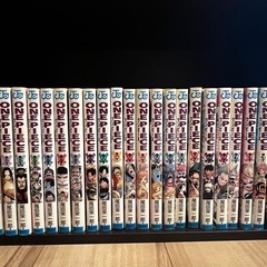 ONE PIECE112巻全巻セット＋関連本＋ステッカーの画像