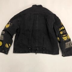 Kapital 14oz Black Denim T-Back Drizzlerの画像