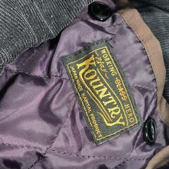 Kapital 14oz Black Denim T-Back Drizzlerの画像