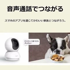 【新品未開封】2台セット TP-Link (ティーピーリンク) tapo パンチルト ネットワークWi-Fiカメラ ２個パック C210P2 ベビーカメラ ペットカメラ 300万画素の高画質の画像