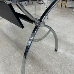 ★リユースのサカイ高崎店★TJ12518  パソコンデスク 黒 H76.5×D160×W160 クリーニング済みの画像