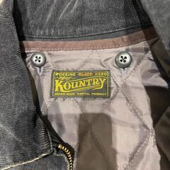Kapital 14oz Black Denim T-Back Drizzlerの画像
