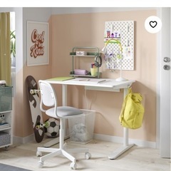 IKEA デスク収納　の画像