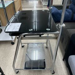 ★リユースのサカイ高崎店★TJ12519  パソコンラック 黒 H106.5×D52×W58 クリーニング済みの画像