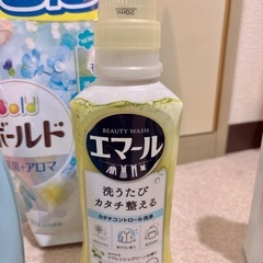 【決まりました】[開封済]洗濯洗剤・柔軟剤 （残量8〜9割）の画像