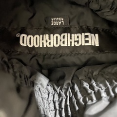 NEIGHBORHOOD DOWN VEST . PE Blackの画像