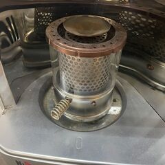 中古品 ニッセイ 開放式石油ストーブ しん式 灯油ストーブ 2004年製 暖房器具 NC-S22A の画像