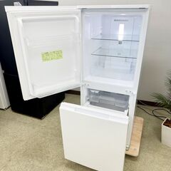 【3ヵ月保証付き】SHARP 2ドア冷蔵庫 152L 2021年製 配送・設置込み！メルカリよりお得 KR0084の画像