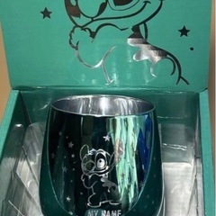 スティッチ　グラス　緑の画像