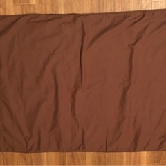 ロングクッションカバー ニトリ シミ汚れあり もう一点プレゼントの画像