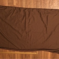 ロングクッションカバー ニトリ シミ汚れあり もう一点プレゼントの画像
