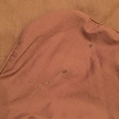 ロングクッションカバー ニトリ シミ汚れあり もう一点プレゼントの画像