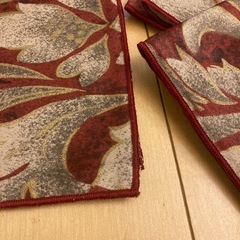 布製の高級ナプキン4枚セットの画像