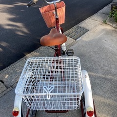 美品使用頻度少ない3輪自転車の画像