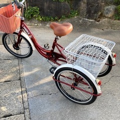 美品使用頻度少ない3輪自転車の画像