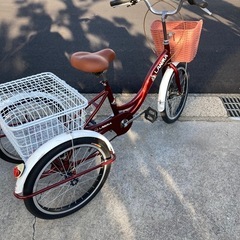 美品使用頻度少ない3輪自転車の画像