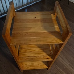 ☆木製ラック　棚の高さ変えられます☆の画像