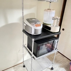 キッチンスチールラックの画像