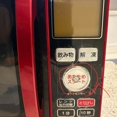 KOIZUMI 電子レンジ2017製の画像