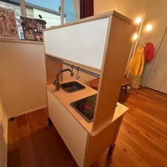 キッズ　キッチン　IKEAの画像