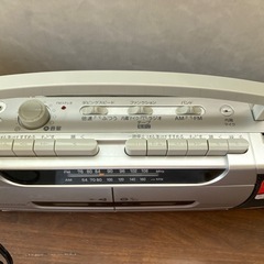 【レア美品】ダブルカセットデッキの画像