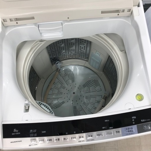 安心の6ヶ月保証付き！HITACHI全自動洗濯機2017年製8.0kg【トレファク堺福田店】