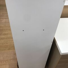 ★リユースのサカイ春日部店★KJ11309  チェストラック ホワイト H121×W46×D42 クリーニング済みの画像