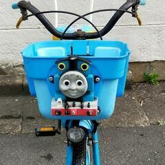トーマス自転車とキックスケーターの画像