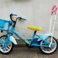 トーマス自転車とキックスケーターの画像
