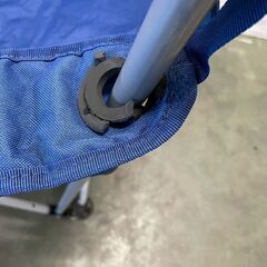 【ジモティ限定特価】 【Lakehill】 レイクヒル 折りたたみチェア ブルー アウトドア用品 キャンプ用品 キャンプ キャンプ道具 アウトドア A0153の画像