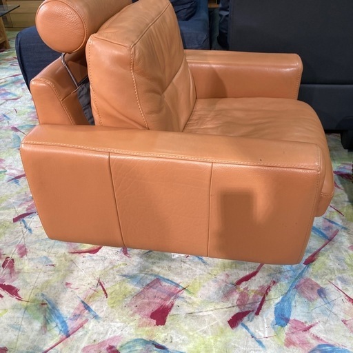 人気 KEYUCA 1Pソファ KEYUCA 1人掛けソファ / オットマン セット