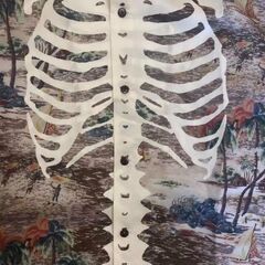KAPITAL KOUNTRY Full Pattern Bone Shirtの画像