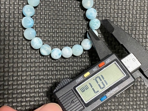 ラリマーブレスレット10ミリ