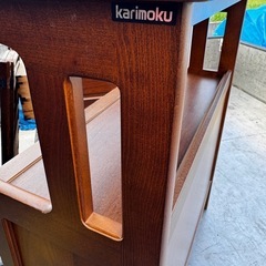 カリモク karimoku キャビネット 電話台の画像