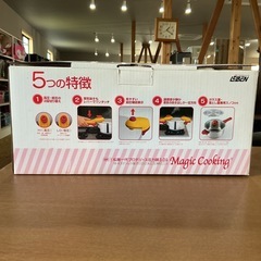 松居一代プロデュース✨ 圧力鍋 3.0ℓ ステレンス製 取り扱い説明書付き❗️ オリジナルお料理レシピ集付き❗️　Magic Cooking MK-1 銀色・黄色・赤 調理器具の画像