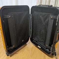 キャリーケース　イエロー　機内持ち込み可の画像