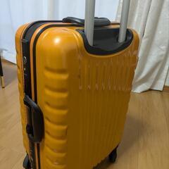 キャリーケース　イエロー　機内持ち込み可の画像