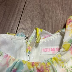 チュールレースが可愛いメゾピアノワンピースの画像