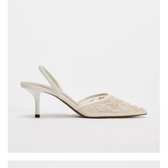 ZARA パンプス ヒール 24cmの画像