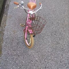 自転車　子供　幼児　14インチの画像