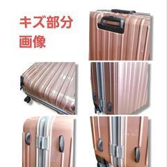 7泊程度の旅行にオススメ！！eminent エミネント スーツケース 大型 LLサイズ TSA ロック 旅行 くすみピンクの画像