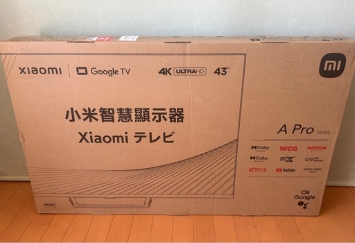【新品】Xiaomi TV A Pro 43