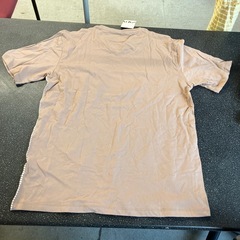H2508-172 ZARA ポケットTシャツ 切り替えボーダー チョコ ホワイトサイズ:XL 未使用品の画像
