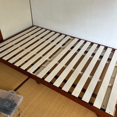 Nスリープセミダブル/ベッドフレームすのこセミダブルの画像