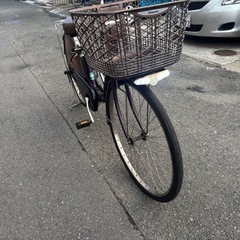 Panasonic 電動アシスト自転車 ダークパープルの画像