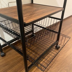 【美品】キッチン　ラックの画像