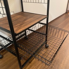 【美品】キッチン　ラックの画像
