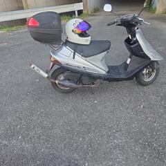 アドレスv100 駆動系、排気カスタム　交換可能の画像