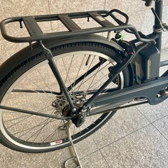 ブリジストン　ステップクルーズ　BRIDGESTONE STEPCRUZ 26 黒　バッテリーありの画像